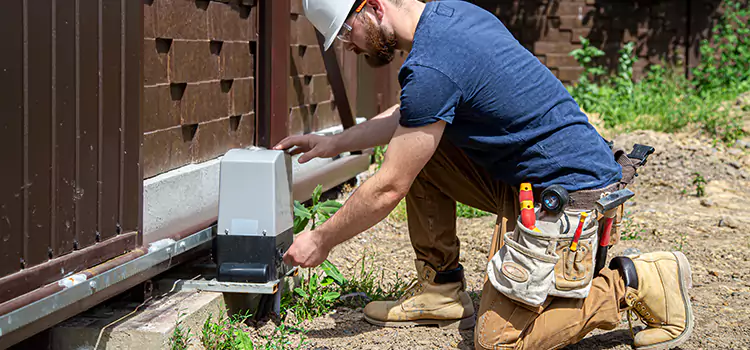 Electric Driveway Gate Installation North Atlanta